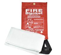 RIVERWELD Fire Blanket for Home Kitchen Emergency Fire Suppression 1.0x1.0m