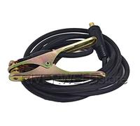 RIVERWELD Groud Earth Clamp 200Amp and Wire 16mm² Connector Plug DKJ10-25mm² Length 3 Meters for MMA ARC Welder