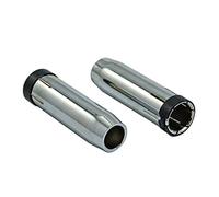 RIVERWELD MIG MAG Conical Gas Nozzle Shield Cups Shroud 145.0078 Wall Thickness 2.0mm Brass for 36KD MB36 Co² Welding Torch Pack of 2