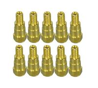 RIVERWELD MIG MAG Contact Tip Holder 142.0003 Brass Consumables Fit 24KD MB24 CO2 Welding Torch Pack of 10