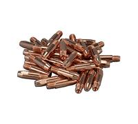 RIVERWELD MIG MAG Contact Tips M6 0.8mm 140.0051 Copper Consumables for 24KD MB24 Co² Welding Torch Pack of 50