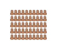 RIVERWELD PT-31 LG-40 JG40 Plasma Cutting Torch Consumables Extended Tips Nozzle 18866L Work with Electrode 18205L Shroud Shield Ceramic Cup 18204 Fit Cut 40 50 CT-312 Plasma Cutter 50pcs