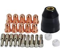 RIVERWELD Thermal Dynamics 9-6506 9-6501 9-6003 9-6507 kit 23pcs | PCH25 38 PCH M-28 PCH M-35-40 Plasma Cutter Torch Electrodes Tips Nozzles Shroud Shield Cups Ring Swirl