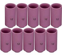 RIVERWELD TIG Alumina Nozzles Ceramic Cups 10N44 12# 19.5mm for QQ300 PTA DB SR WP 17 18 26 TIG Welding Torch Pack of 10
