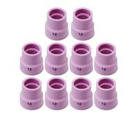 RIVERWELD TIG Alumina Nozzles Ceramic Cups Champagne R Type 53NACN 12# 1/2" 12mm for PTA DB SR WP 9 20 17 18 26 TIG Welding Torches Pack of 10