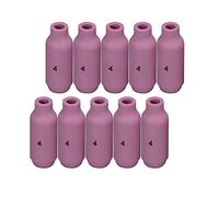 RIVERWELD TIG Ceramic Shield Cups Shroud 10N50 4# 6.5mm 10pcs