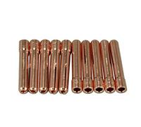 RIVERWELD TIG Collets 13N22 1.6mm Orifice Fit DB PTA SR WP 9 20 25 TIG Welding Torch Pack of 10
