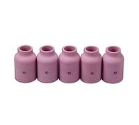 RIVERWELD TIG Gas Lens Alumina Nozzle 53N88 10# 16.0mm Orifice 5pcs