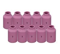 RIVERWELD TIG Gas Lens Ceramic Cups 54N15 7# 11.0mm 10pcs