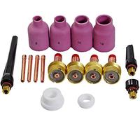 RIVERWELD TIG Gas Lens Collet & Cup Kit 45V 57N75 57N74 53N88 53N87 17pk