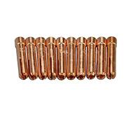RIVERWELD TIG Stubby Collet 10N24MS 2.00mm x 29mm for PTA DB SR WP 17 18 26 TIG Welding Torch Pack of 10