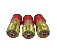 RIVERWELD TIG Stubby Gas Lens Collet Bodies 17GL18 3.2mm 3pcs | Orifice for QQ300 PTA DB SR WP 17 18 26 TIG Welding Torch