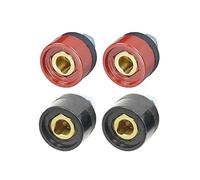 RIVERWELD TIG Welding Cable Panel Connector Socket DKZ10-25 200A 4pcs