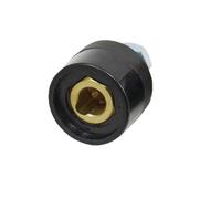 RIVERWELD TIG Welding Cable Panel Connector Socket DKZ35-50 315Amp with Black Colour Dinse-Style Quick Fitting