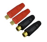 RIVERWELD TIG Welding Cable Panel Connector Socket EDKL10-25 200A 4pcs