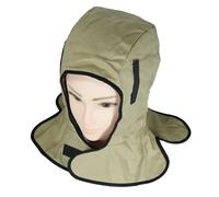 RIVERWELD Winter Warmer Welding Hood Flannel Khaki Color Flame Retardant Fabric for Welders Match Welding Helmet Work Safety Equipment Gear Head Protection