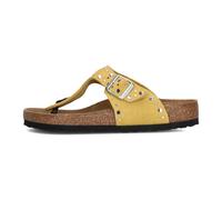 Rivet Border Women's Slippers Yellow 3 UK