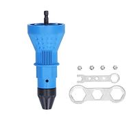 Rivet Drill Adapter Ergonomic Electric Riveting Drilling Insert Nut Tool With Hex Wrenches Nozzles For Industrial Fastening Sheet Metal Pipe Use