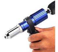 Rivet Gun,Rivnut Tool Electric Rivet 2.4mm-4.8mm Rivet Nut Drill Adapter Cordless Riveting Tool Insert Nut Pull Rivet Tool