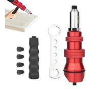 Rivet Nut Drill Adapter - Ergonomic, Electric Drill Riveting Tool, Durable Rivet Insert Nut | Practical Accessory Helping Electricians Fit Lithium Torque Piston Drills Secure Fastening Metal Work