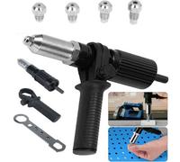 Rivet Nut Gun Cordless Drill Pop Adapter Riveting Riveter Insert Tool Electric