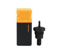 Rivet Nut Gun Mandrel and Nose Piece, 6-32 Imperial Threaded Mandrel Riveter Tip Rivet Gun Replacement Part