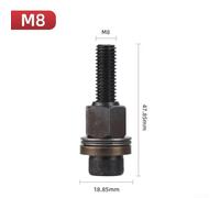 Rivet Nut Tool, Hand Manual Riveter for Installing M3-M10 Threaded Nuts, Heavy Duty Riveting Accessory for Metalwork(M 8)
