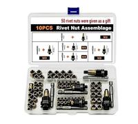 Rivet Nut Tool Kit - Rivet Nuts Combination Kit, Rivets Nuts Setter