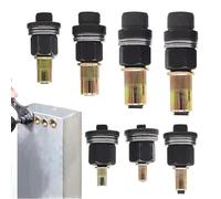 Rivet Nut Tool Set | 7 Pieces Carbon Steel Drill Adapter Set - Thread Inserting Tool,For Shelving Warehouses Installation