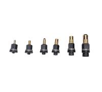 Rivet Nut Tool Set Professional Carbon Steel Hand Rivet Nut Gun Head Manual Riveting Tool for Industrial Construction Automotive Aerospace M3 M4 M5 M6 M8 M10 6 Pcs