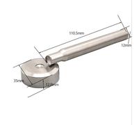 Rivet Setting Tool Kit for Double Cap Rivets, Leather Craft Hand Punch with 6mm 8mm 10mm Steel Rivet Puncher for DIY Projects 8mm