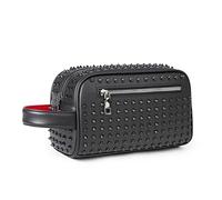Rivet Shoulder Bag Rivet Design Men Bag PU Leather Clutch Bags Money Purse For Cyberpunk Style Waist Strap Wallets Sac For commuting