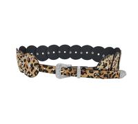 Rivet Studded Round Disc Belt For Jeans Pants PU Leather Pin Buckle For Dress Clothing Accessory Unisex Waistband Western