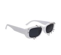 Rivet Studded Sun Glasses Polarized Lens Unisex Eyewears UV400 Protections Eye for Fashion Lover Hiphop Accessory Street Wear Sun for Men Women