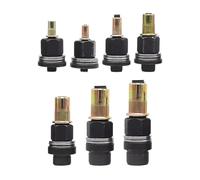 Rivet Tool Kit - 7 Piece Carbon Steel Drill Kit | Nutsert Kit for Workshops, Warehouses, Car Repair and Shelving Installation