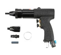 Riveter, Akozon Rivet Gun 90PSI Pneumatic Riveting Gun Pull Nut Automatic Air Riveter Nut Gun Tool (KP-740A M8/M10 Rivets)
