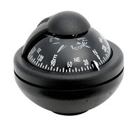 RIVIERA Comet compass 2" w/bracket black - 1 PC - 25.006.04 - 2500604