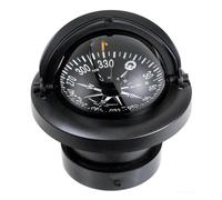 RIVIERA compass 4" w/cover black rose/black body topview - 1 PC - 25.028.10