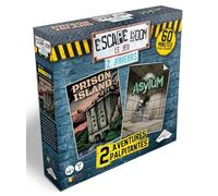 RIVIERA GAMES - Escape Room Game 2 Players 5073, Asylum, Prison Island E Kidnappé + 16 years