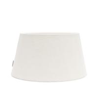 Riviera Maison RMAcc Structured Linen Lampshade, White, 45 x 25 cm