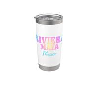Riviera Maya Beach Mexico Vintage Tie Dye Retro Vacation Stainless Steel Insulated Tumbler