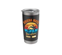 Riviera Maya Vacation Mode On Stainless Steel Insulated Tumbler