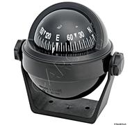 RIVIERA Stella Boat Marine Compass 2" 1/2 Black Bracket Mount 25.025.20