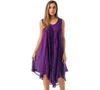 Riviera Sun Dresses for Women, Purple, XL