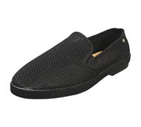 Rivieras Classic Filet Mens Black Espadrille Shoes - 9.5 UK