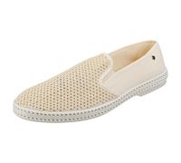 Rivieras Classic Mens Espadrille Shoes in Beige - 8 UK
