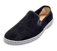 Rivieras Classic Mens Espadrille Shoes in Black - 9.5 UK