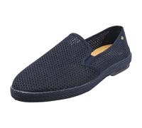 Rivieras Classic Mesh Mens Espadrille Shoes in Marine - 8 UK