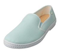 Rivieras Classic Toile Mens Espadrille Shoes in Green