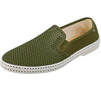 Rivieras Classic Mens Espadrille Shoes in Khaki - 9 UK